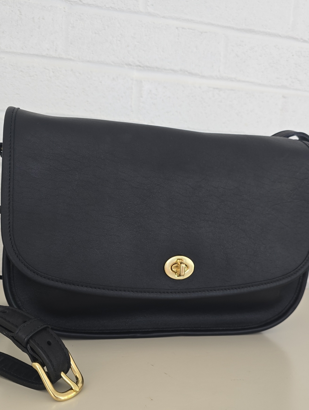 Coach Vintage City Bag 9790 Black Color Made In Costa Rica Shoulder/Crossbody - Picture 2 of 15
